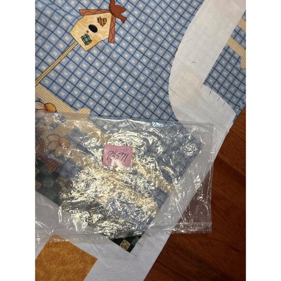 Gardening Angel Vest Sewing Fabric Craft Panel Whimsical Illustration & Detailed - Picture 16 of 16